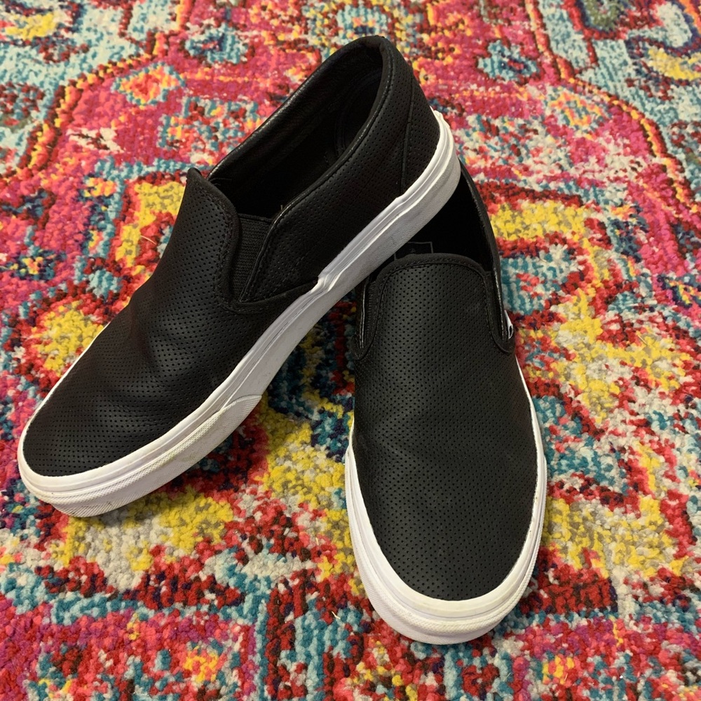 Vans Perforated Slip On Sneaker 9.5